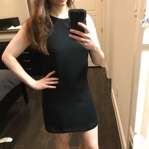 NWOT Norah Black Dress Zip Back Small